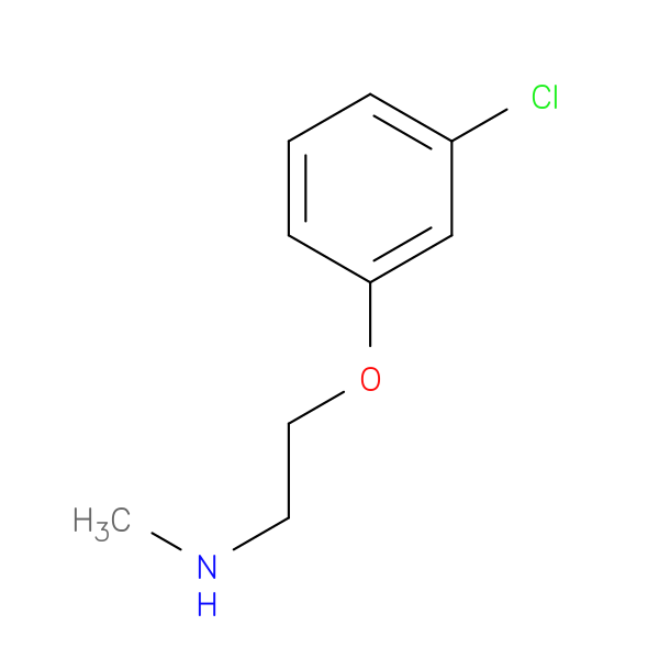 2-(3-Chlorophenoxy)-N-methylethanamine