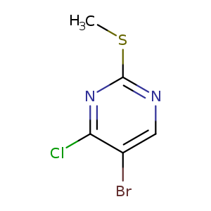 5-Bromo-4-chloro-2-(methylthio)pyrimidine