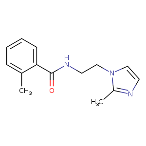 2-methyl-N-[2-(2-methyl-1H-imidazol-1-yl)ethyl]benzamide