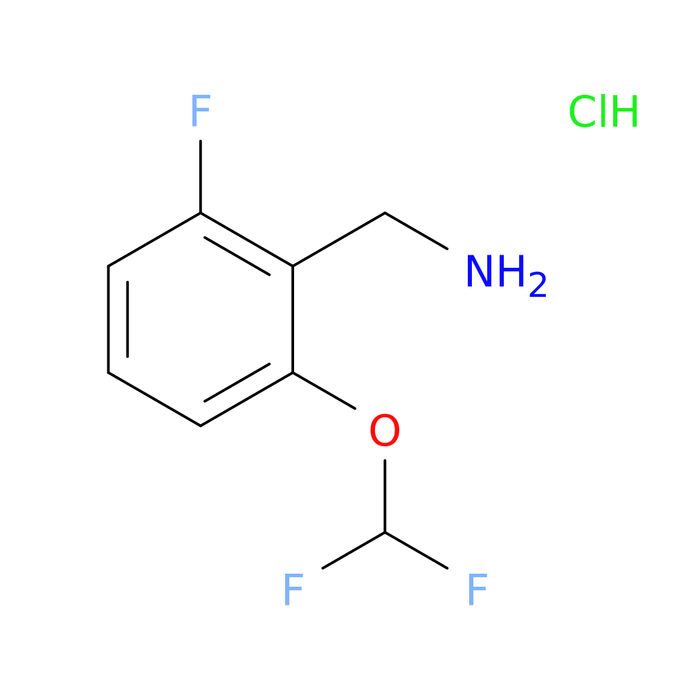 2-(Difluoromethoxy)-6-fluorobenzylamine hydrochloride