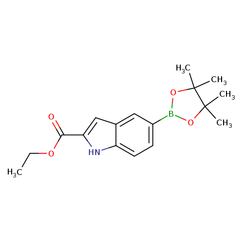 Ethyl 5-(4,4,5,5-tetramethyl-1,3,2-dioxaborolan-2-yl)-1H-indole-2-carboxylate