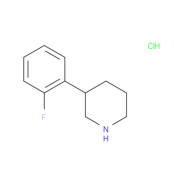 3-(2-Fluorophenyl)piperidine hydrochloride