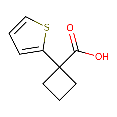 1-(Thiophen-2-yl)cyclobutanecarboxylic acid