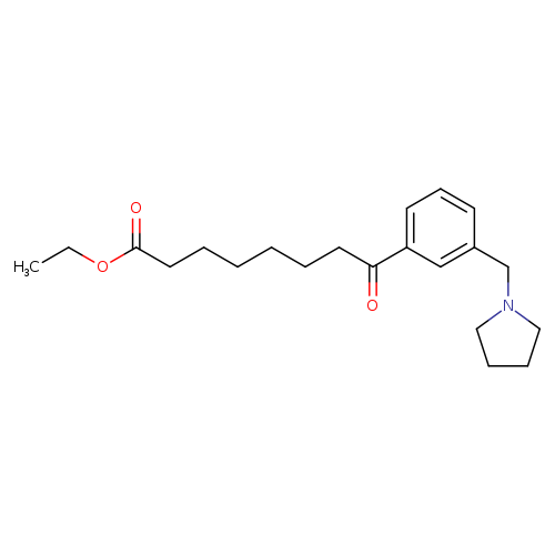 Ethyl 8-oxo-8-[3-(pyrrolidinomethyl)phenyl]octanoate