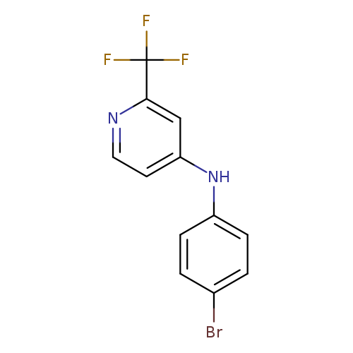 N-(4-bromophenyl)-2-(trifluoromethyl)pyridin-4-amine