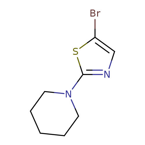 1-(5-bromo-1,3-thiazol-2-yl)piperidine