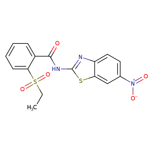 2-(ethanesulfonyl)-N-(6-nitro-1,3-benzothiazol-2-yl)benzamide