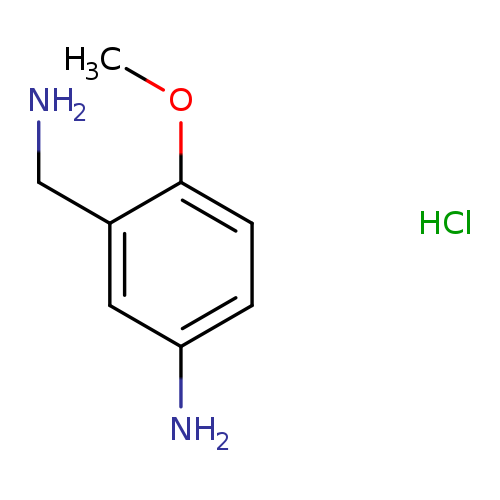 3-(aminomethyl)-4-methoxyaniline hydrochloride
