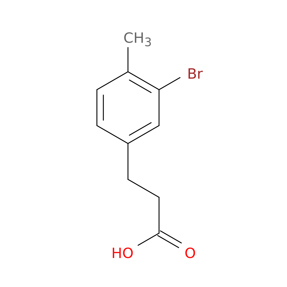 3-(3-Bromo-4-methylphenyl)propanoic acid