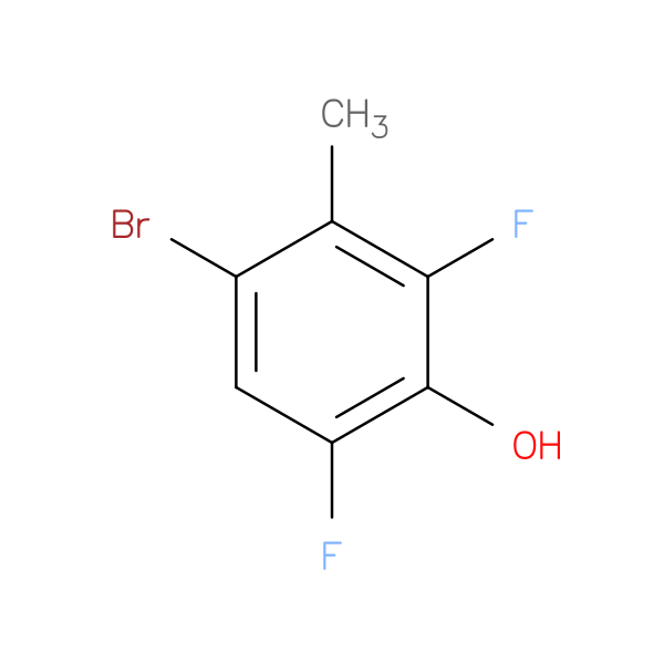 4-Bromo-2,6-difluoro-3-methylphenol