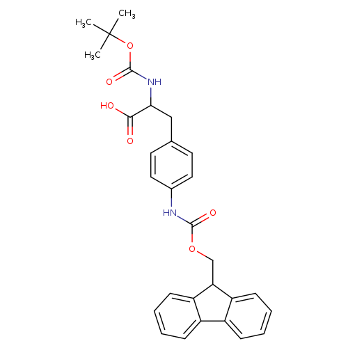 2-{[(tert-butoxy)carbonyl]amino}-3-[4-({[(9H-fluoren-9-yl)methoxy]carbonyl}amino)phenyl]propanoic acid