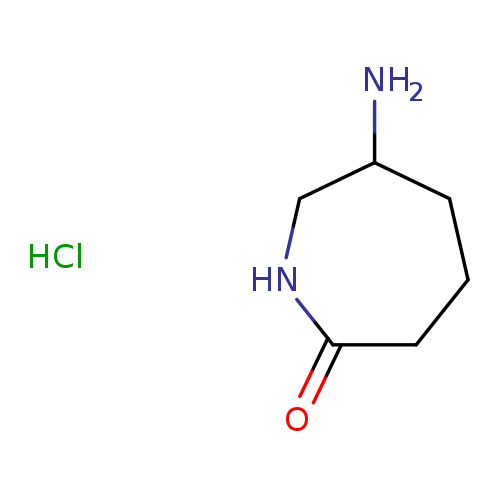 2H-Azepin-2-one, 6-aminohexahydro-, hydrochloride (1:1)