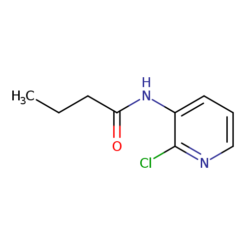 N-(2-chloropyridin-3-yl)butanamide