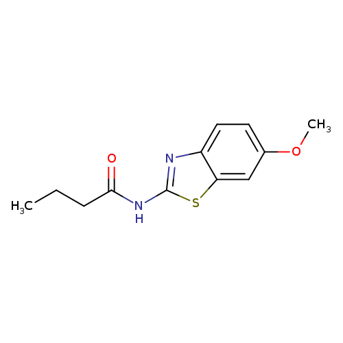 N-(6-methoxy-1,3-benzothiazol-2-yl)butanamide