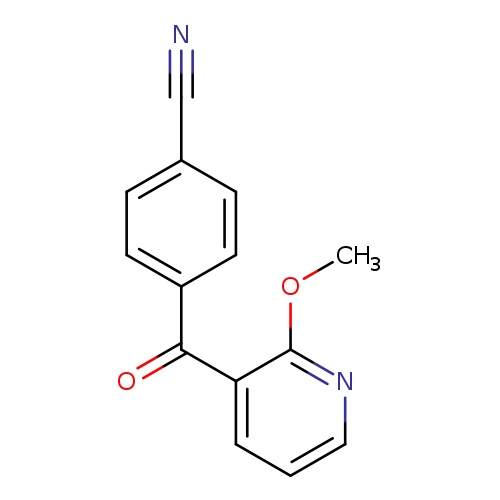 2-Methoxy-3-(4-cyanophenylacetyl)pyridine