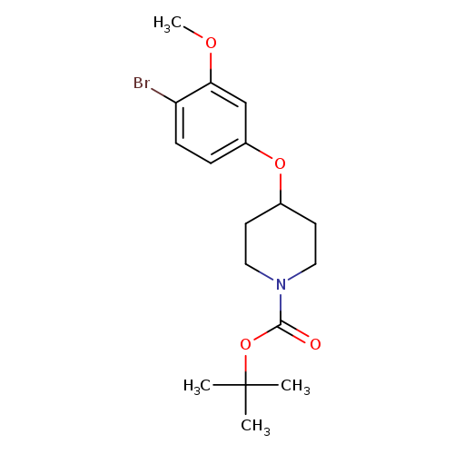 tert-Butyl 4-(4-bromo-3-methoxyphenoxy)piperidine-1-carboxylate