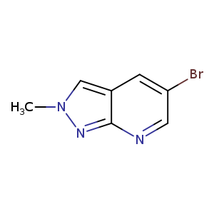 2H-Pyrazolo[3,4-b]pyridine, 5-bromo-2-methyl-