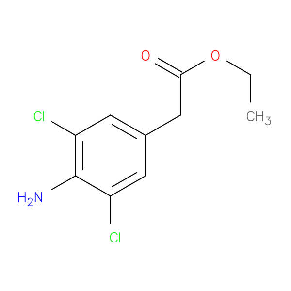 (4-Amino-3,5-dichloro-phenyl)-acetic acid ethyl ester