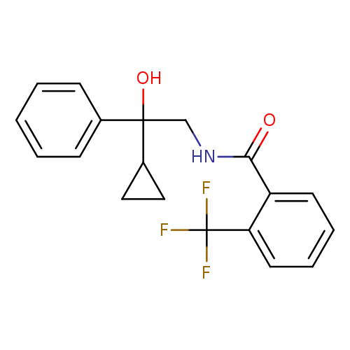 N-(2-cyclopropyl-2-hydroxy-2-phenylethyl)-2-(trifluoromethyl)benzamide