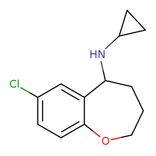 7-chloro-N-cyclopropyl-2,3,4,5-tetrahydro-1-benzoxepin-5-amine