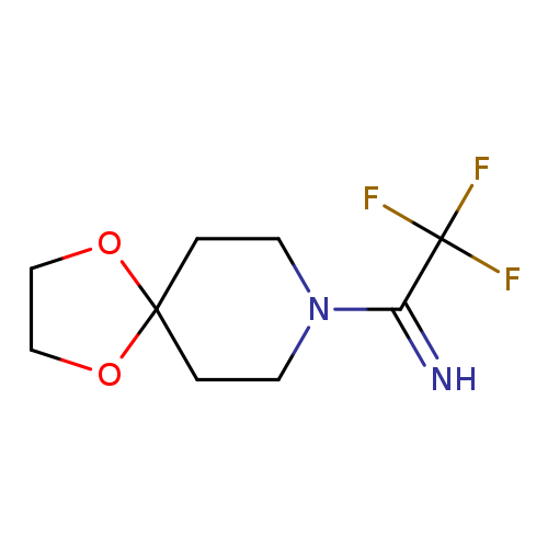 1-{1,4-dioxa-8-azaspiro[4.5]decan-8-yl}-2,2,2-trifluoroethan-1-imine