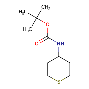 Carbamic acid, (tetrahydro-2H-thiopyran-4-yl)-, 1,1-dimethylethyl ester (9CI)
