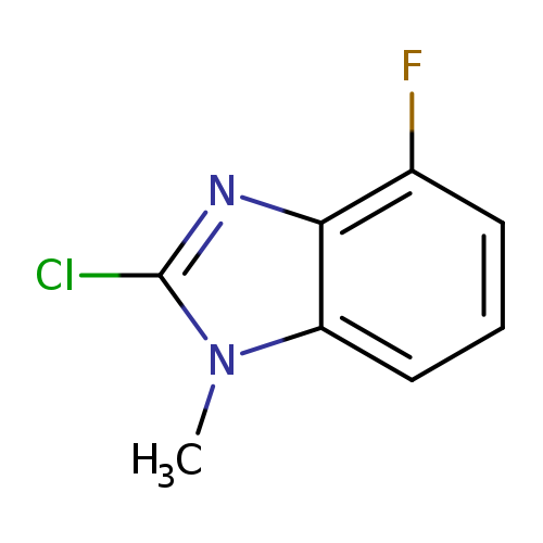 2-chloro-4-fluoro-1-methyl-1H-1,3-benzodiazole
