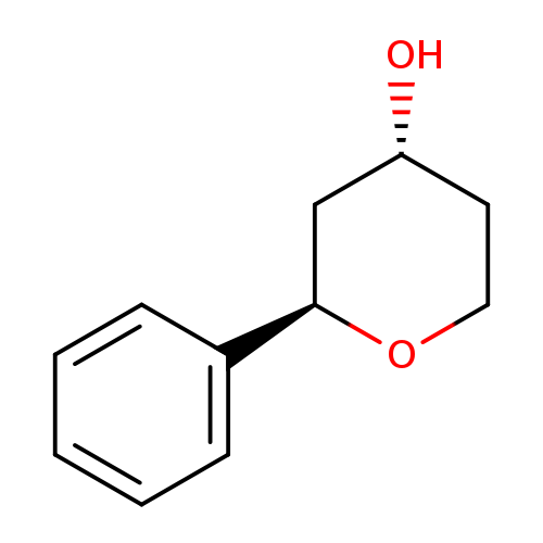 (2R,4R)-2-Phenyltetrahydro-2H-pyran-4-ol