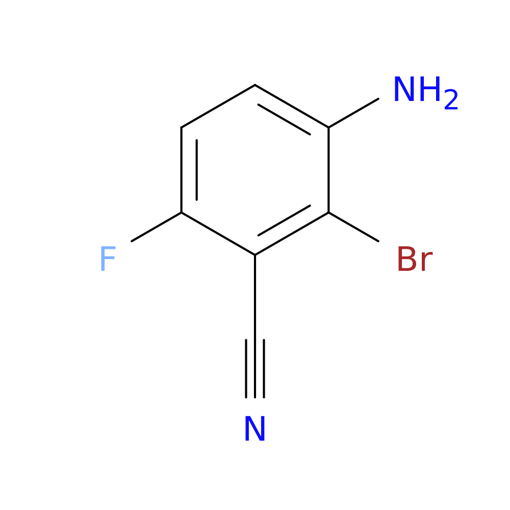 3-Amino-2-Bromo-6-Fluorobenzonitrile
