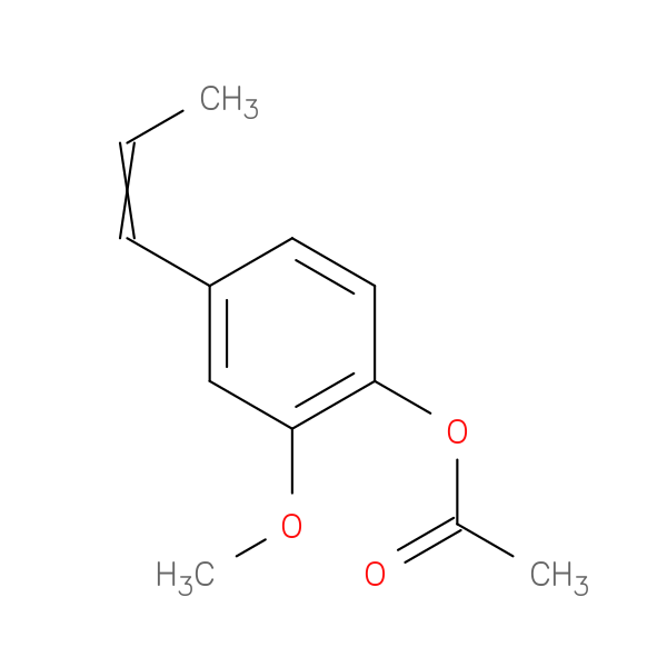 2-Methoxy-4-(prop-1-en-1-yl)phenyl acetate