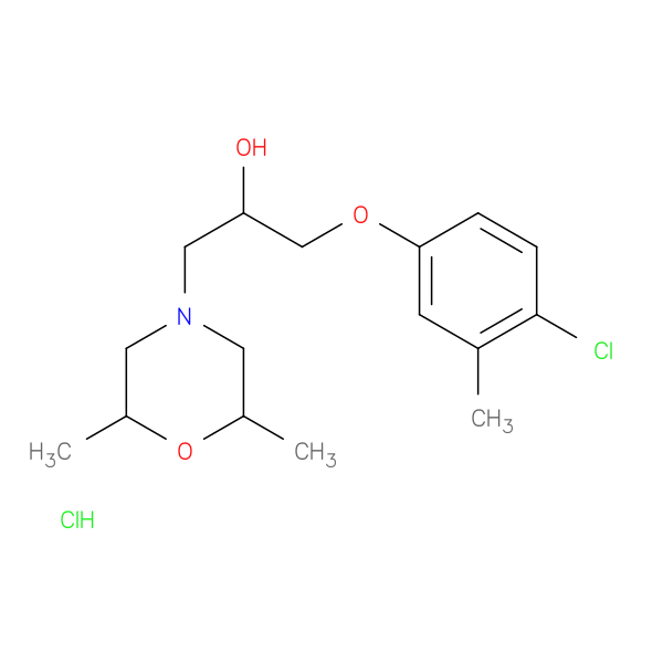 1-(4-CHLORO-3-METHYLPHENOXY)-3-(2,6-DIMETHYLMORPHOLIN-4-YL)PROPAN-2-OL HY+