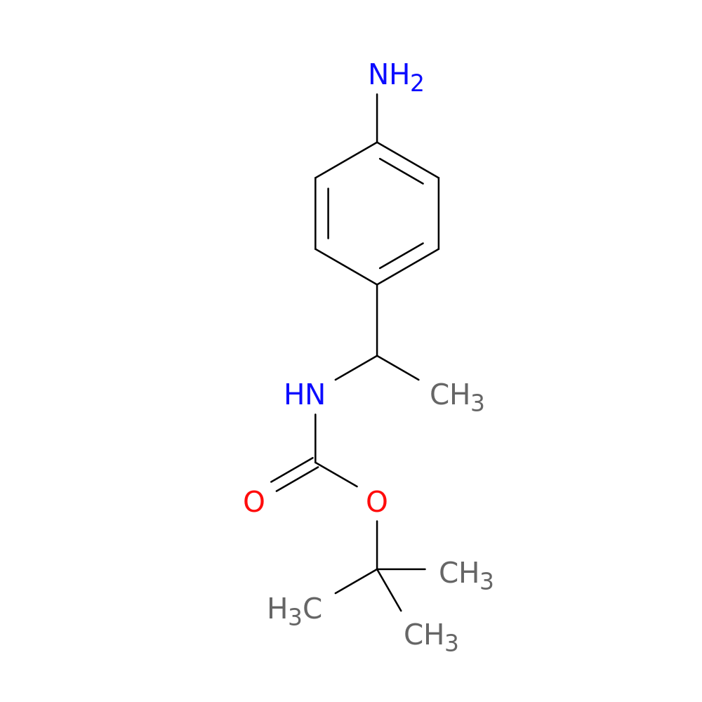tert-butyl N-[1-(4-aminophenyl)ethyl]carbamate
