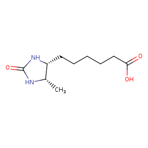 (4R,5S)-5-Methyl-2-oxo-4-imidazolidinehexanoic acid
