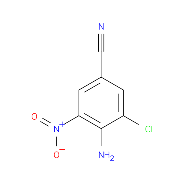 4-Amino-3-chloro-5-nitrobenzonitrile