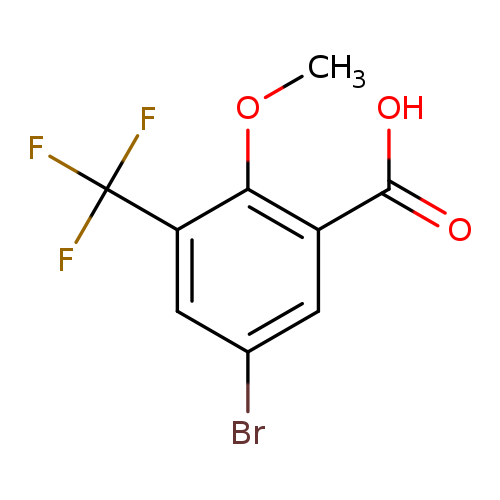 5-Bromo-2-methoxy-3-(trifluoromethyl)benzoic acid