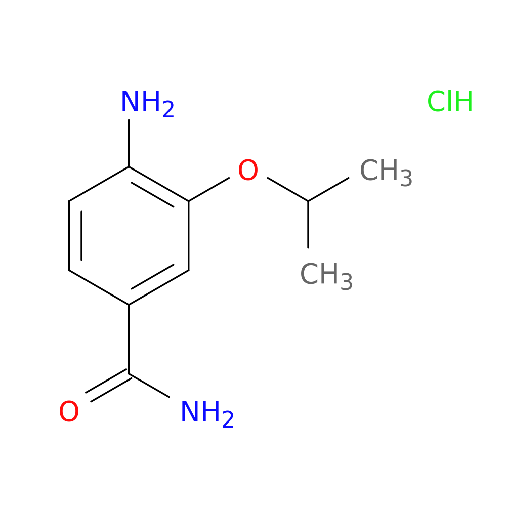 4-Amino-3-(propan-2-yloxy)benzamide hydrochloride