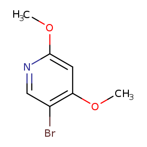 Pyridine, 5-​bromo-​2,​4-​dimethoxy-