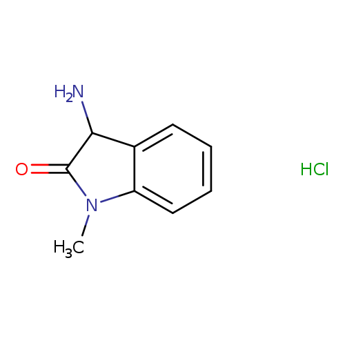 2H-Indol-2-one, 3-amino-1,3-dihydro-1-methyl-, hydrochloride (1:1)