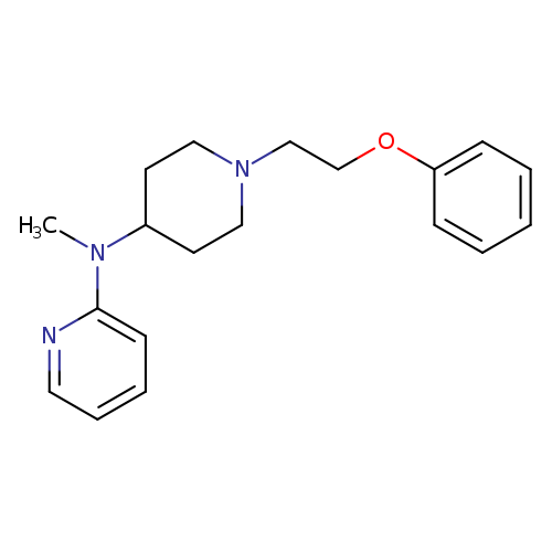 N-methyl-N-[1-(2-phenoxyethyl)piperidin-4-yl]pyridin-2-amine