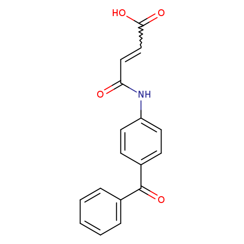2-Butenoic acid, 4-[(4-benzoylphenyl)amino]-4-oxo-, (2Z)-