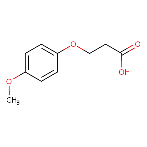 Propanoic acid, 3-​(4-​methoxyphenoxy)​-