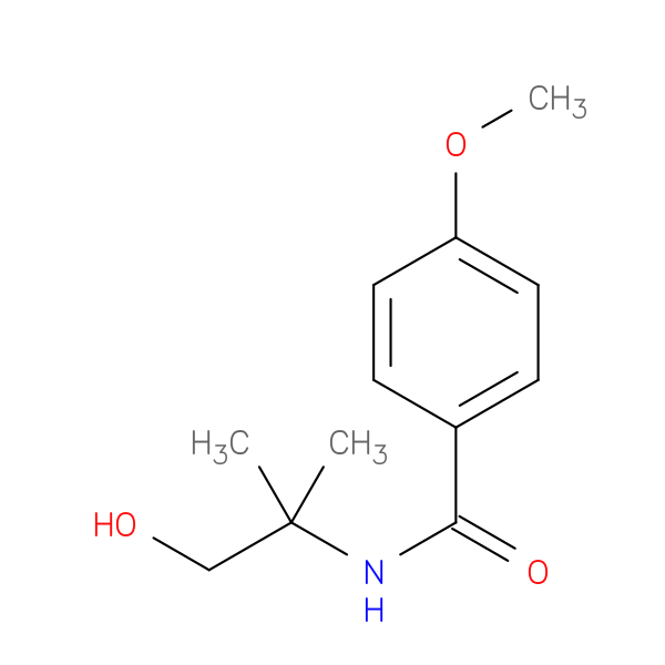 N-(1-Hydroxy-2-methylpropan-2-yl)-4-methoxybenzamide