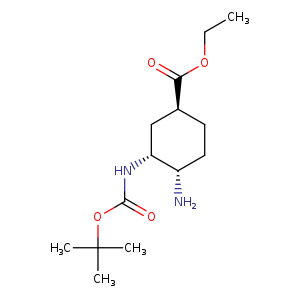 (1S,3R,4S)-Ethyl 4-amino-3-((tert-butoxycarbonyl)amino)cyclohexanecarboxylate