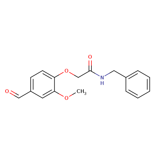 N-benzyl-2-(4-formyl-2-methoxyphenoxy)acetamide