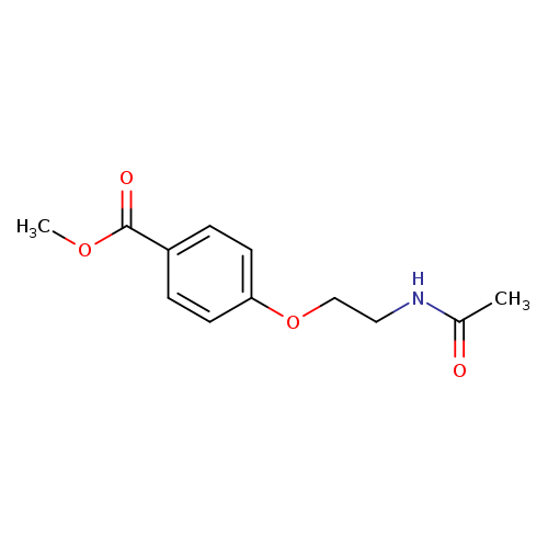Methyl 4-[2-(acetylamino)ethoxy]benzoate