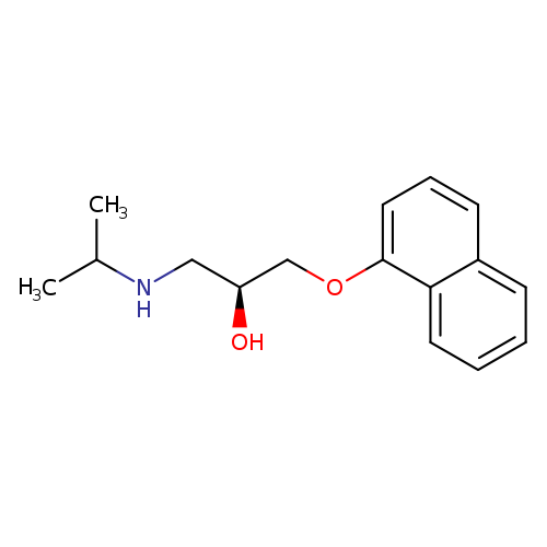 (S)-1-(isopropylamino)-3-(naphthyloxy)propan-2-ol