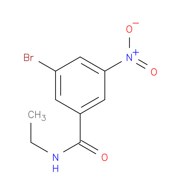 N-Ethyl 3-bromo-5-nitrobenzamide