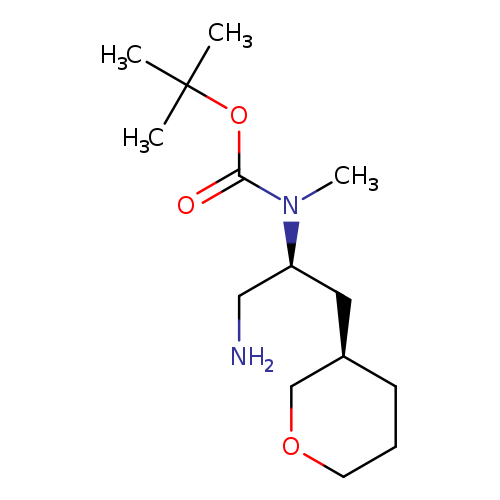 CarbaMic acid, N-[(1S)-1-(aMinoMethyl)-2-[(3R)-tetrahydro-2H-pyran-3-yl]ethyl]-N-Methyl-, 1,1-diMethylethyl ester