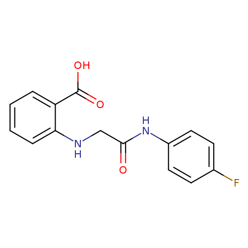 2-([(4-Fluoro-phenylcarbamoyl)-methyl]-amino)-benzoic acid
