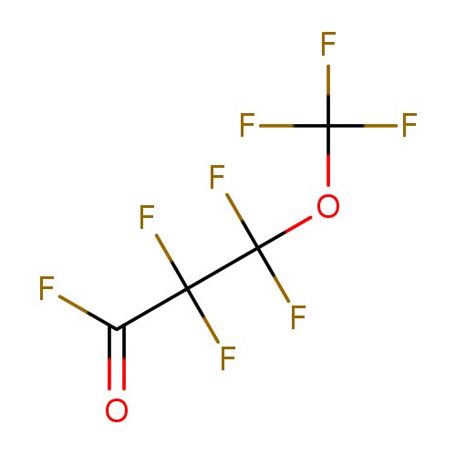 Propanoyl fluoride,2,2,3,3-tetrafluoro-3-(trifluoromethoxy)-